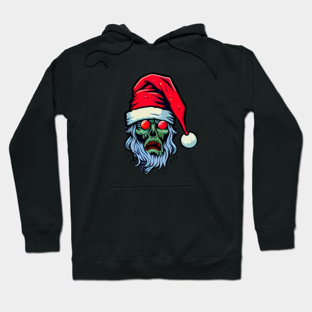 Christmas Zombie Hoodie by marcovhv